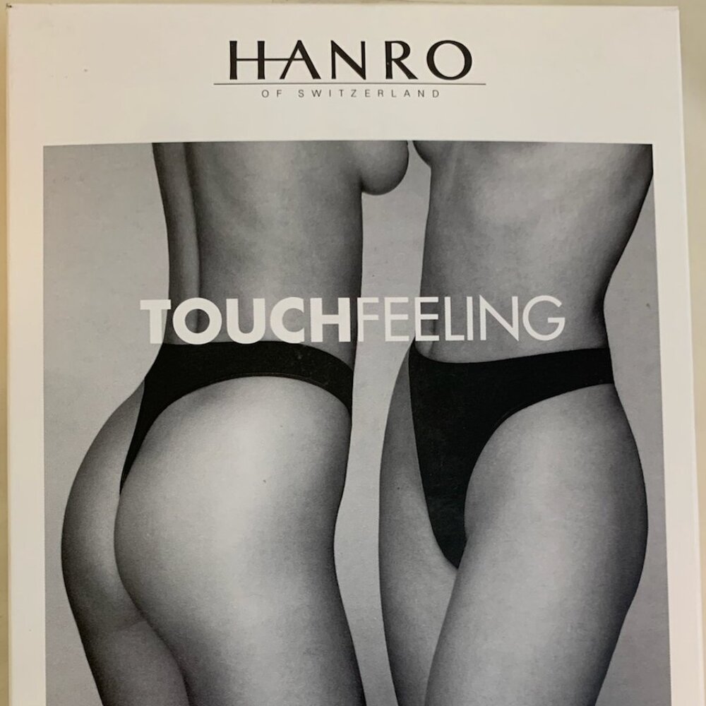 Hanro Touch Feeling Thong (Black)